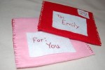Fun with Felt – Play Valentine Mail Set