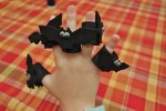 Five Little Bats Finger Puppet Playset