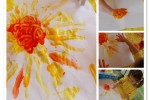Finger Painting Fun in the Sun, Sun, Sun
