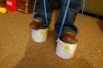 Frugal Fun with Stilts