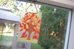 Easy Autumn Tree Suncatcher