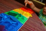 Quilted Color Match Game for Tots