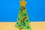 No Mess Christmas Tree Craft for Tots