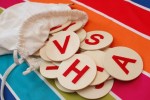 Kid-Made “Sandpaper” Letter Set