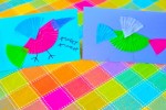 Colorful Bird Card Craft