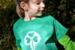 Kid-Made St. Patty’s Day T-Shirts