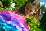 Ginormous Tissue Paper Flowers