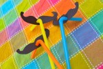 Quick Craft: Silly Moustache Straws