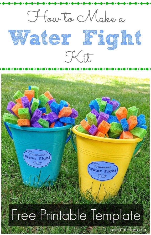 How to Make a Water Fight Kit