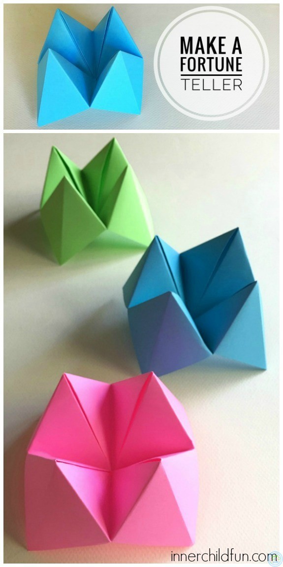 Paper fortune tellers