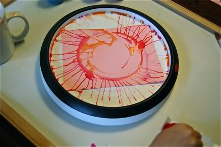 Spin Art (Lazy Susan Style) - Inner Child Fun