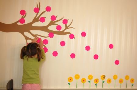 Tavaszi fák - kreatív ötletek gyerekeknek