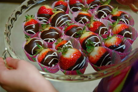 Chocolate Covered Strawberries - Small Town Woman