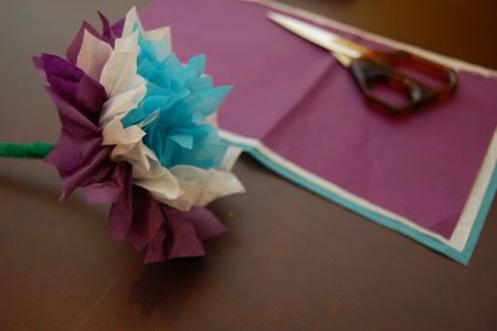 How to Make Tissue Paper Flowers