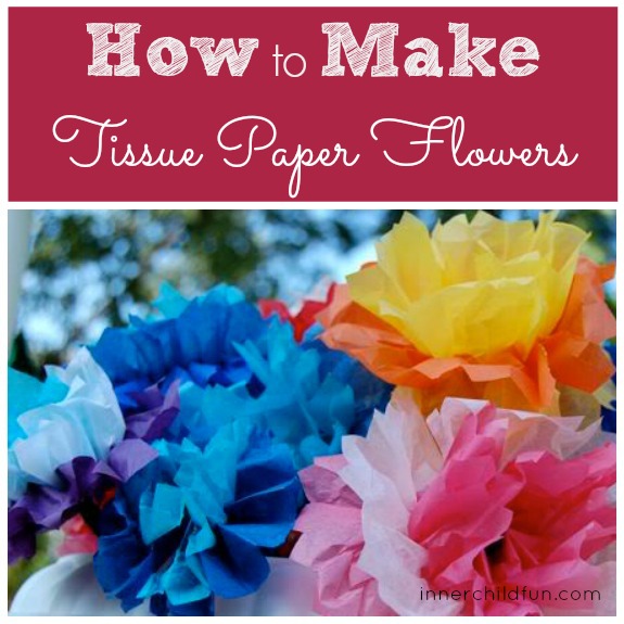 Mexican Paper Flowers - Kids Craft for Cinco De Mayo 