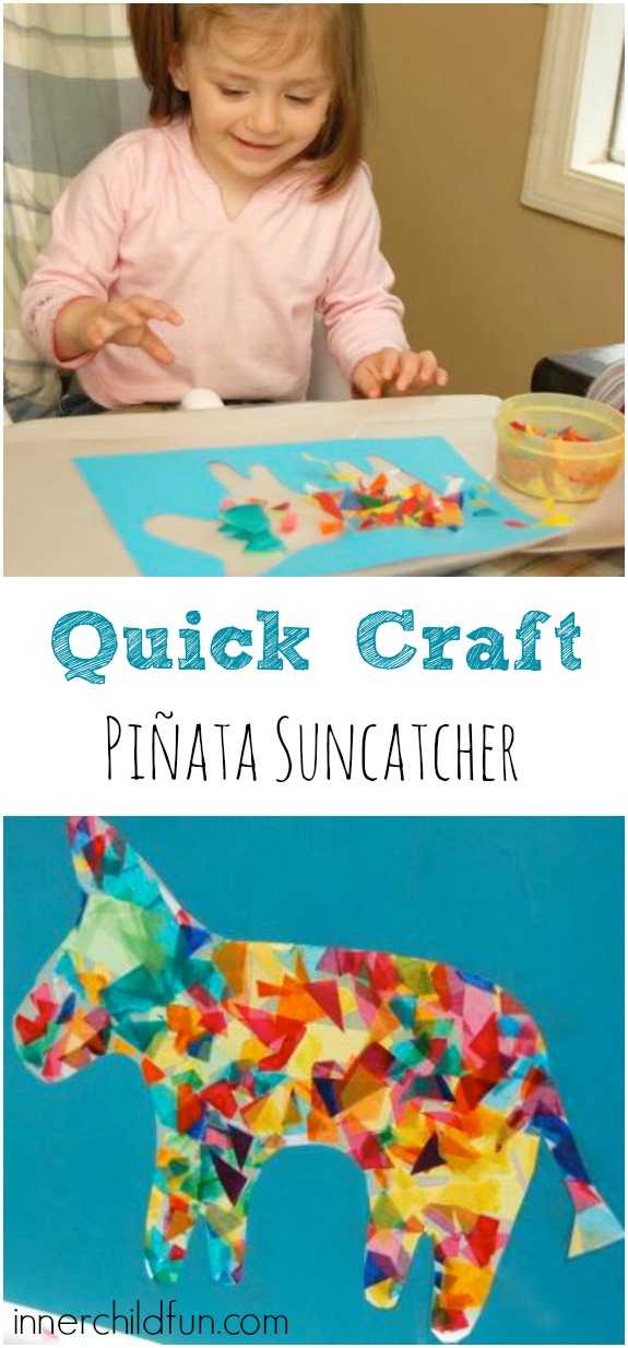 Quick Craft - Piñata Suncatcher