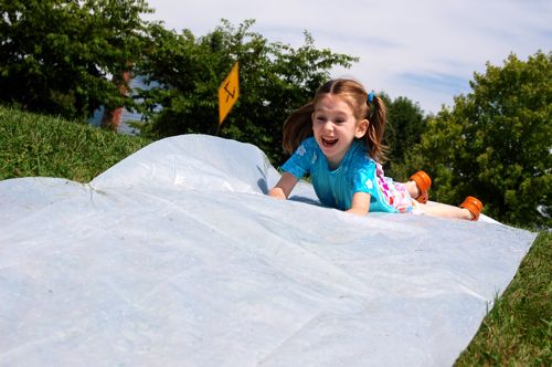 How to build a HUGE Slip N Slide. Fun for ALL AGES!