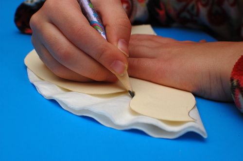 paper dove garland