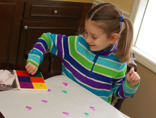 Thumb Printed Hearts - Inner Child Fun