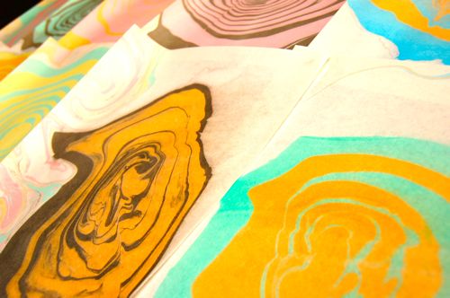 Suminagashi Art Kit: The Japanese Art of Paper Marbling