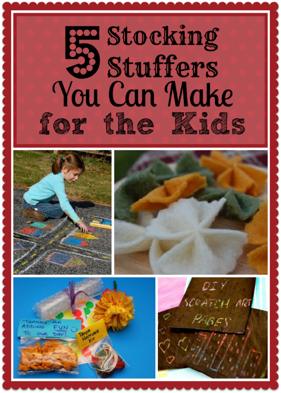 Stocking Stuffers You Can Make for the Kids - Inner Child Fun