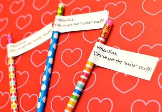 Valentines Pencils, Kids Valentine Pencil Favors, Valentines Day Party  Favors, Kids Valentine Favors, Pencil Valentine, Kids Valentines