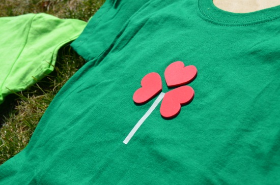 Kid-Made St. Patty's Day T-Shirts - Inner Child Fun