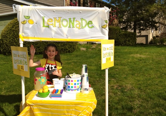 how to start a lemonade stand for kids