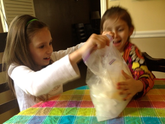 Making Ice Cream with Kids