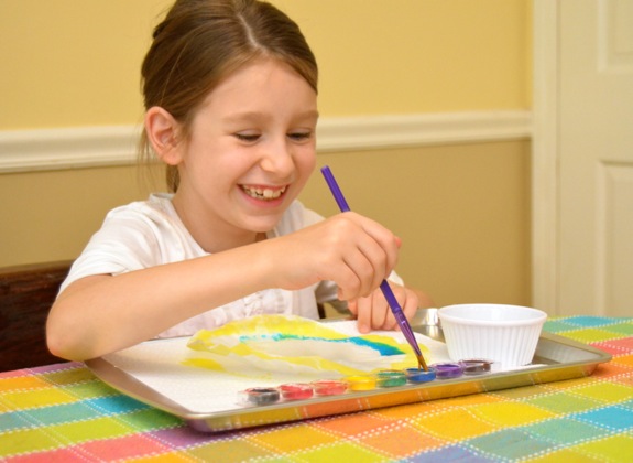 Coffee Filter Hot Air Balloons - Make and Takes