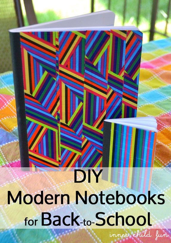 DIY Notebook Ideas - Back to School Supplies