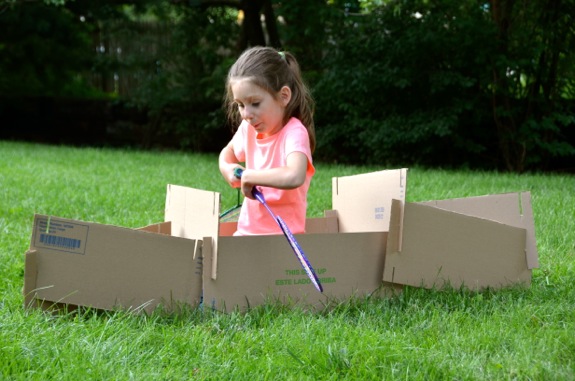 DIY Cardboard Construction Play Set - Inner Child Fun