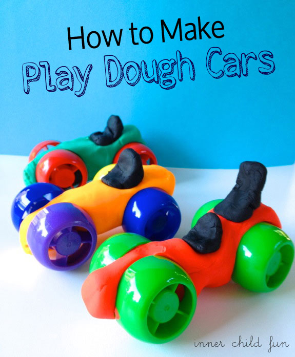 Play doh cheap cars toys