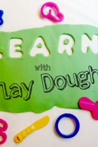 Learn with Play Dough