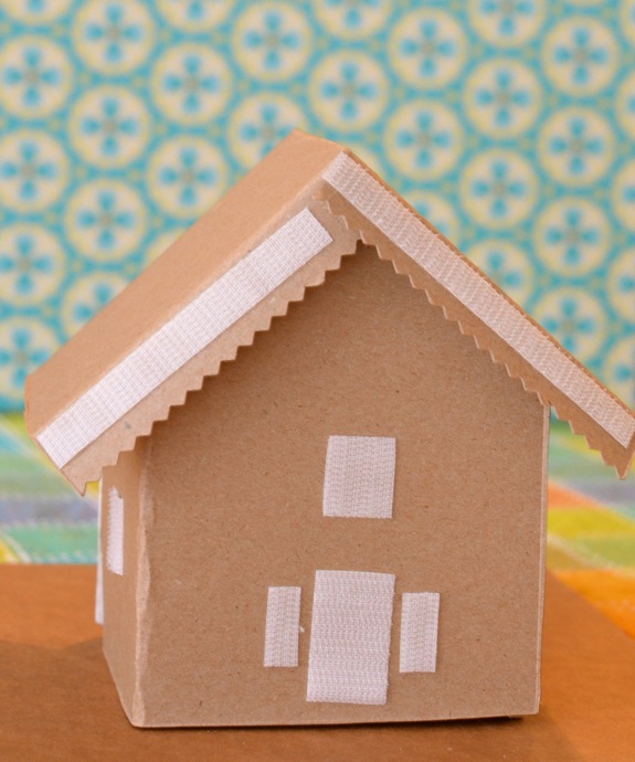 Diy Cardboard House Template