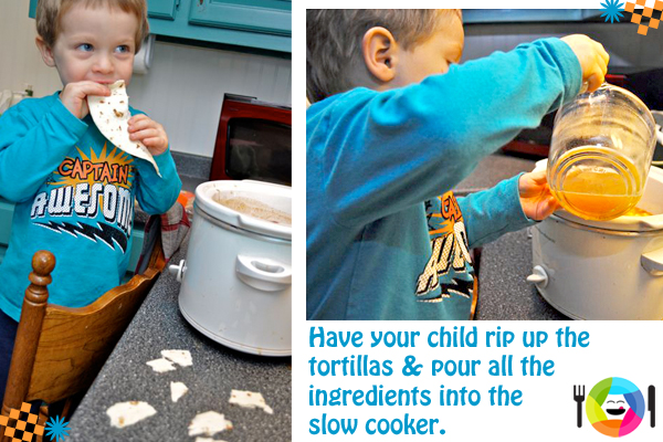 Chicken Tortilla Soup - How to Involve Your Children in Cooking