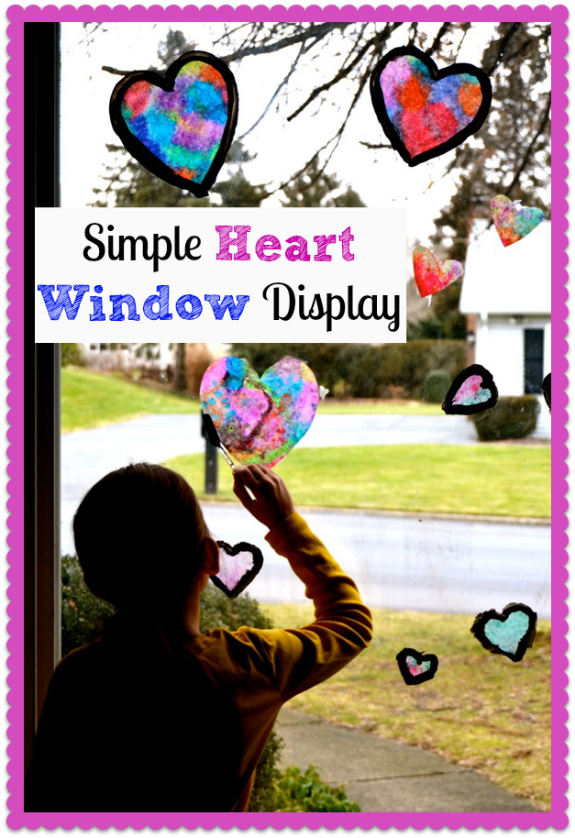 4 Homemade Acrylic Hearts. Pinks! Cute Window Decor/Display