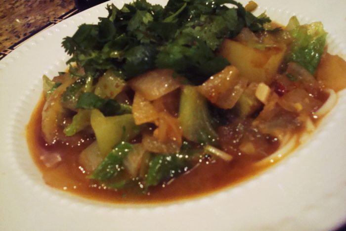 Oriental Vegan Noodle Soup Recipe
