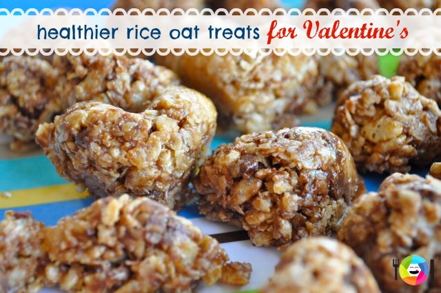 Rice and Oats Healthier Valentine's Treats