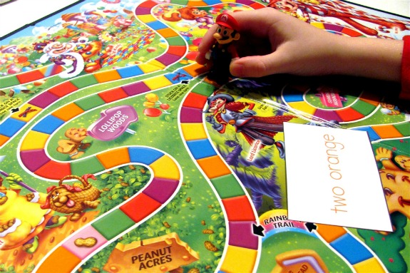 Candy Land Color Words