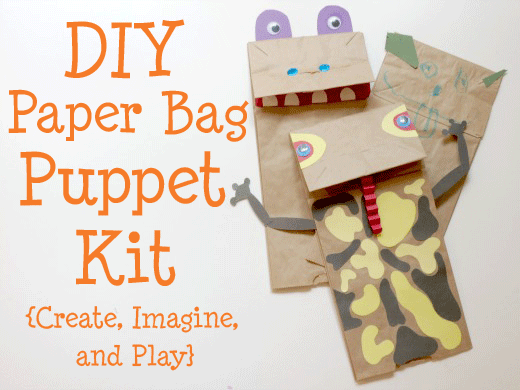 Paper Bag Puppet Kit