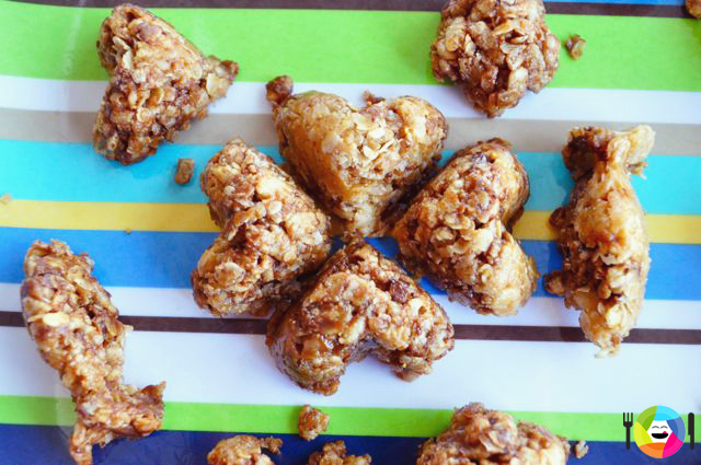 Healthier Crispy Rice and Oats Treats for Valentine's Day