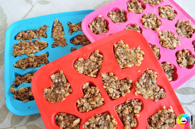 Healthier Rice Krispie Treats molds