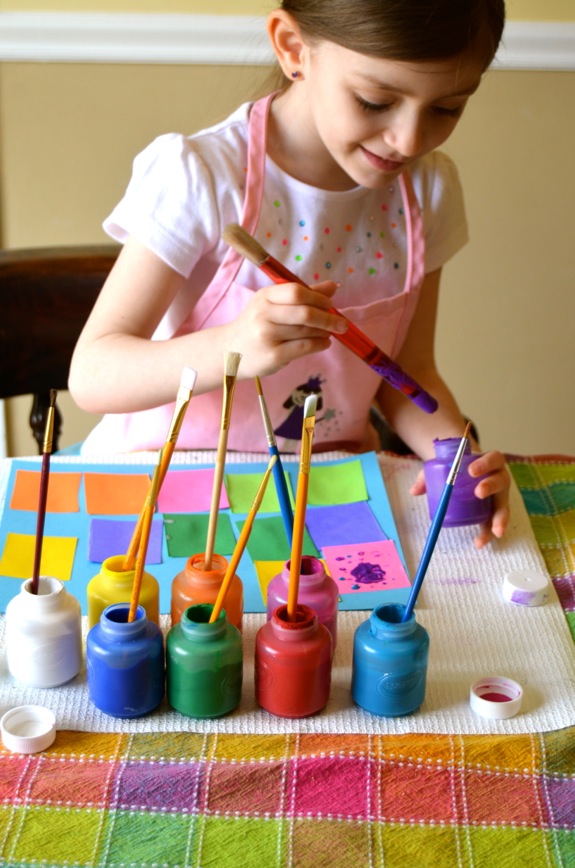 art studio pretend play