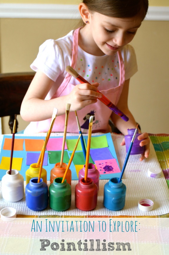 Rainy Day Fun -- 7 Modern Art Projects for Kids