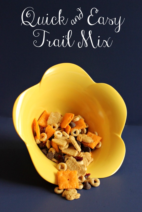 quick and easy trail mix kids will love