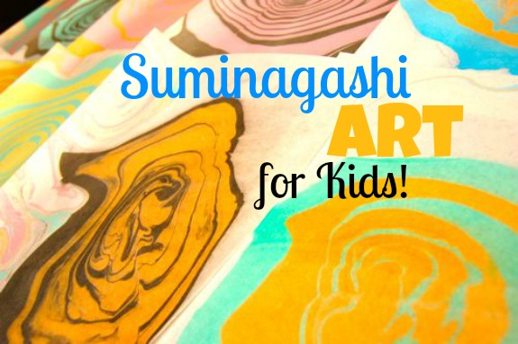 Suminagashi Art for Kids