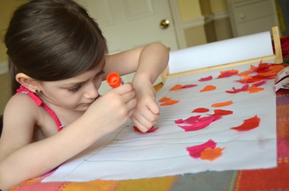 Rainy Day Fun: Fairy Flower Garden Mural