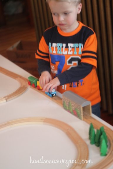 Early Problem Solving with Trains