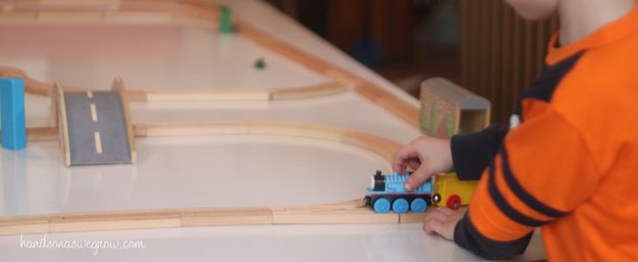 Early Problem Solving with Trains